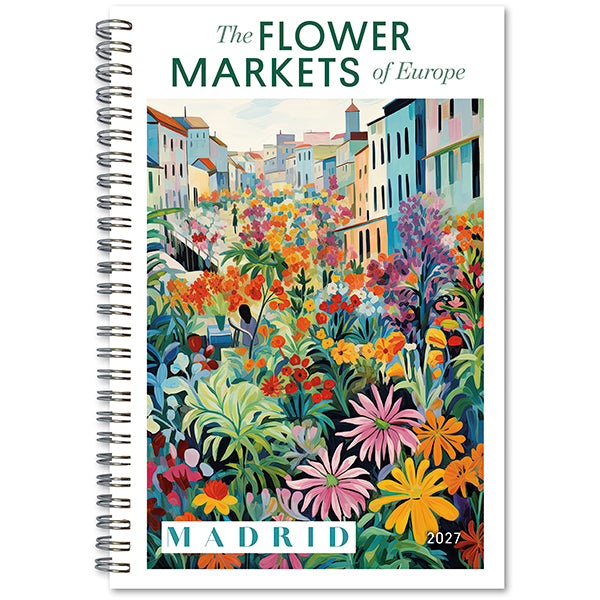 2027 Flower Markets of Europe 16-Month Weekly Planner 20 9781531961961