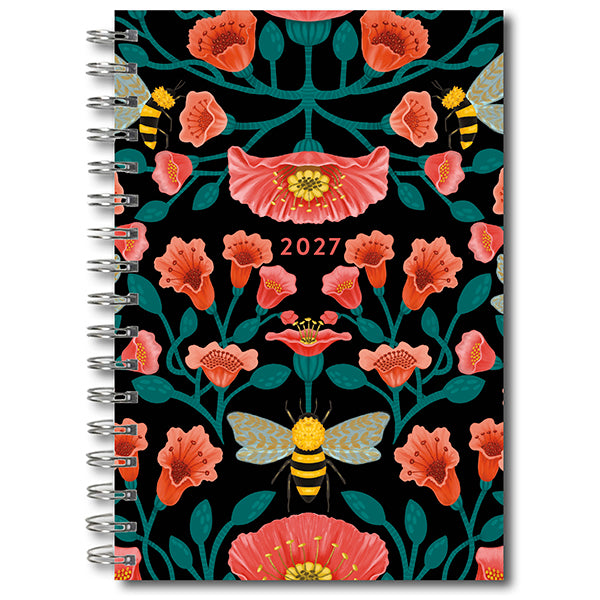 2027 Garden Bees 16-Month Weekly Planner - Nina Pace 20 9781531962005