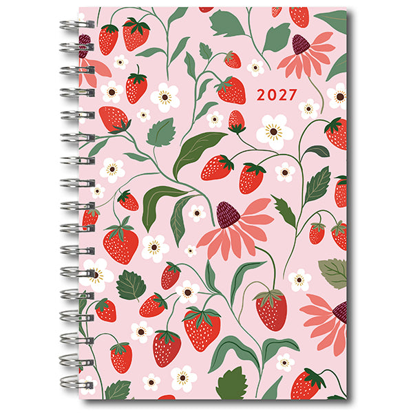 2027 Strawberry Patch 16-Month Weekly Planner - Liliana Danila 20 9781531962043