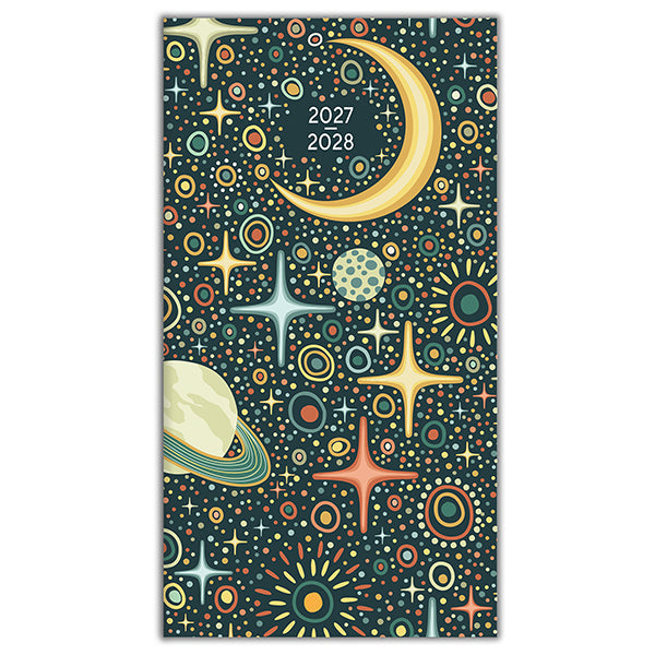 2027-2028 Cosmic Dreams 2-Year Pocket Planner 20 9781531962517