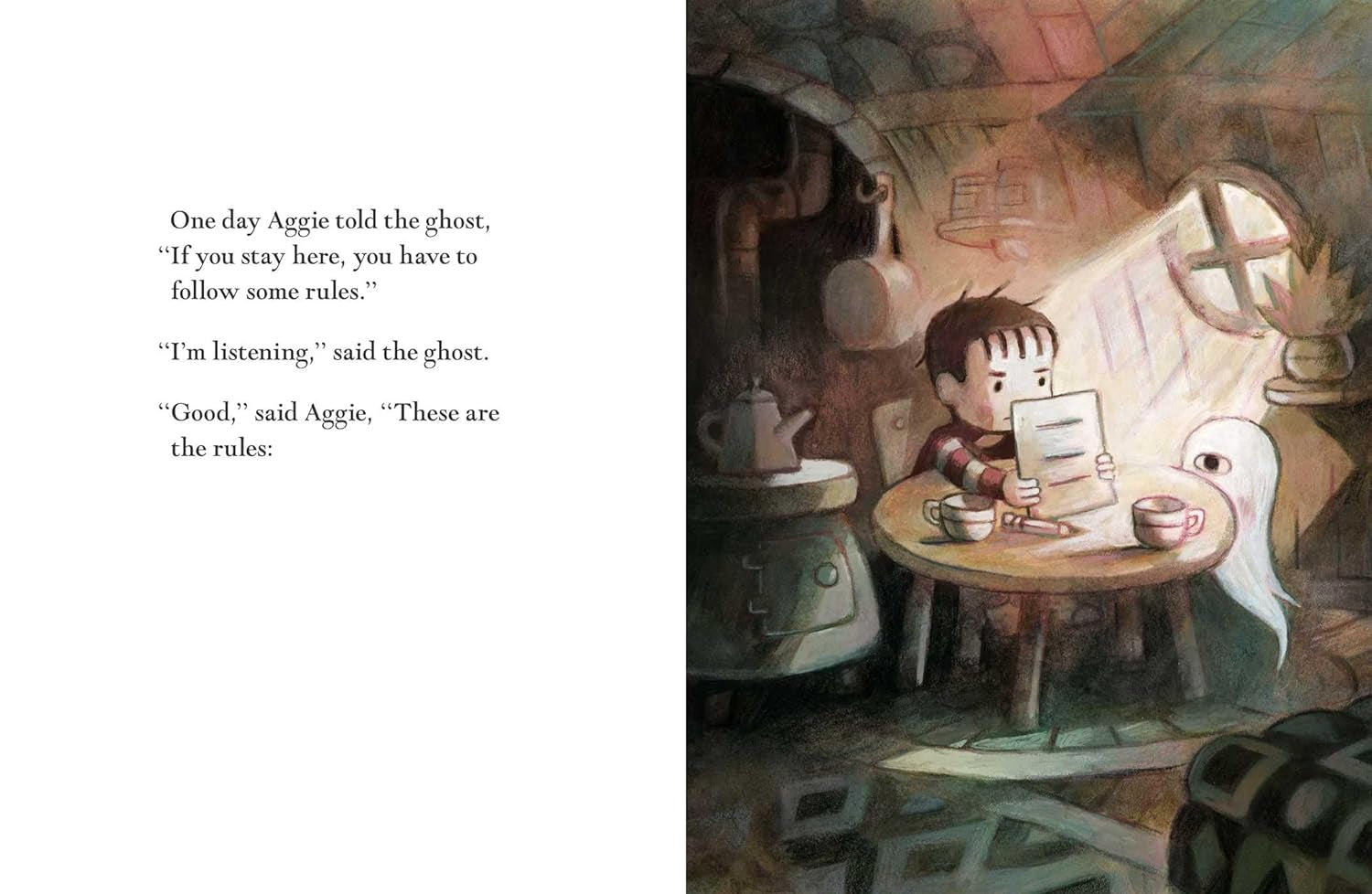 Aggie And The Ghost by Forsythe. Matthew 9781534478206_5