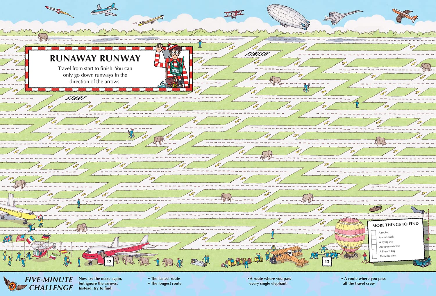 Where's Waldo? The Boredom Buster Book: 5-Minute Challenges by Handford. Martin 9781536211450_1
