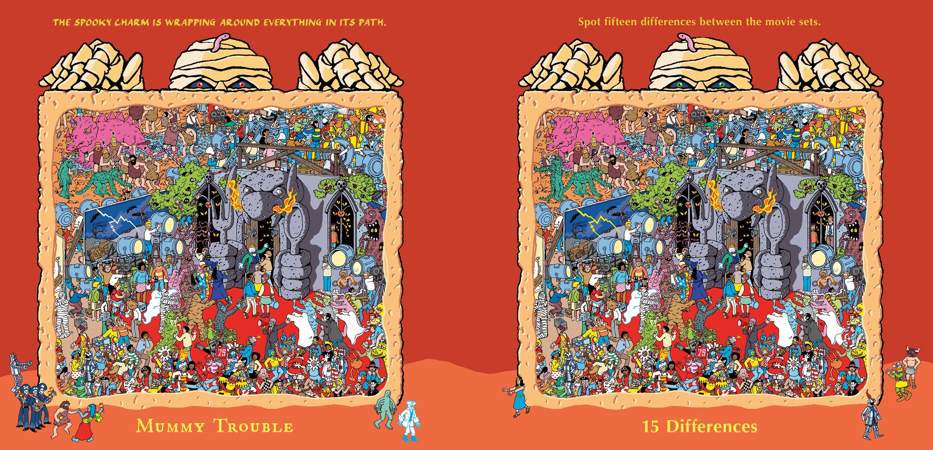 Where's Waldo? Spooky Spot the Difference by Handford. Martin 20 9781536251975_3