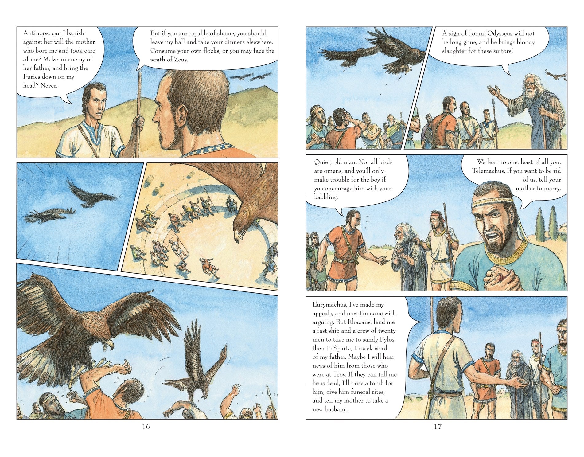 The Odyssey: A Graphic Novel (Deluxe Edition) by Hinds. Gareth 20 9781536254525_2
