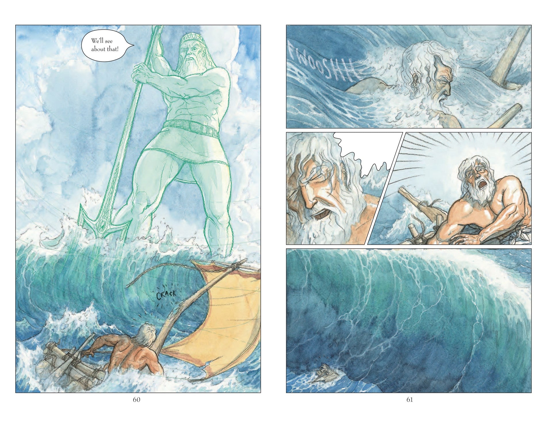 The Odyssey: A Graphic Novel (Deluxe Edition) by Hinds. Gareth 20 9781536254525_3