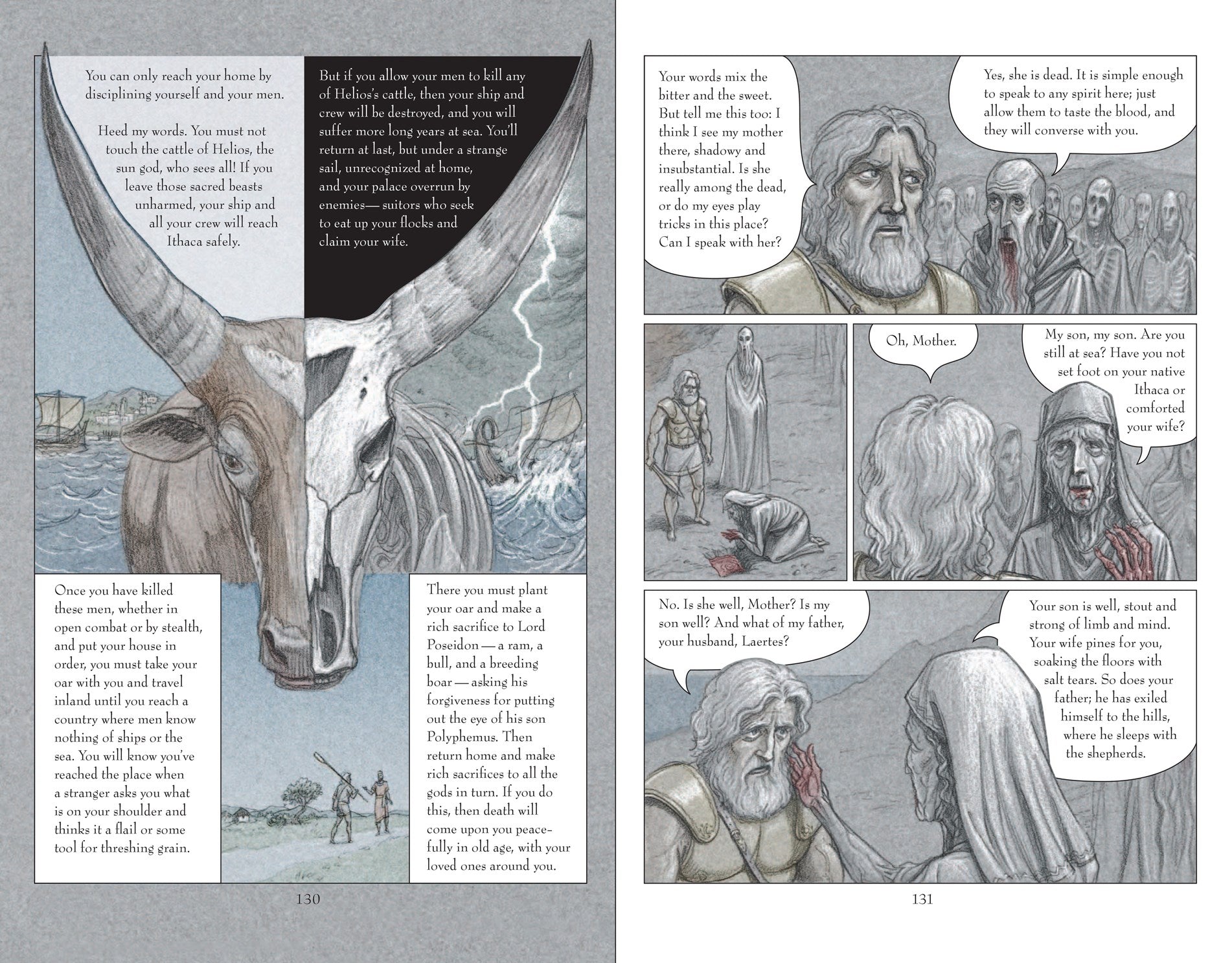 The Odyssey: A Graphic Novel (Deluxe Edition) by Hinds. Gareth 20 9781536254525_4