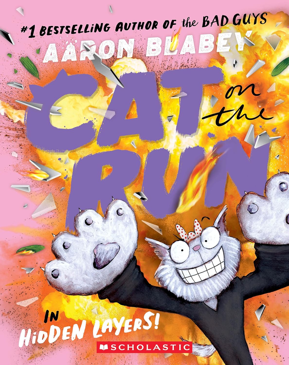 CAT ON THE RUN IN HIDDEN LAYERS! (CAT ON THE RUN #3) - BLABEY. AARON 9781546111825_1