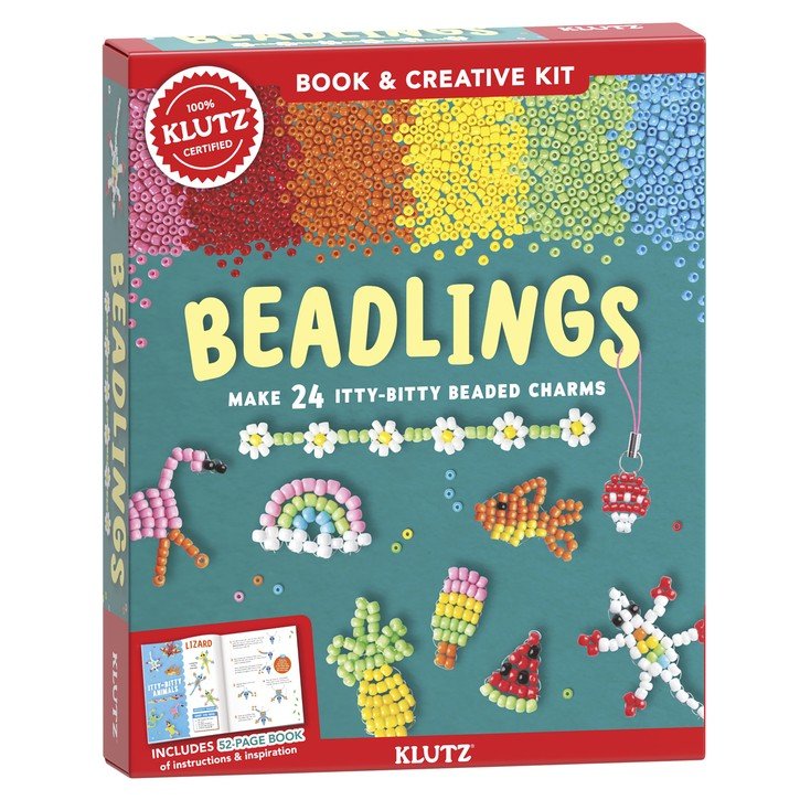 Beadlings: Make Itty-Bitty Beaded Charms - Klutz 9781546114123