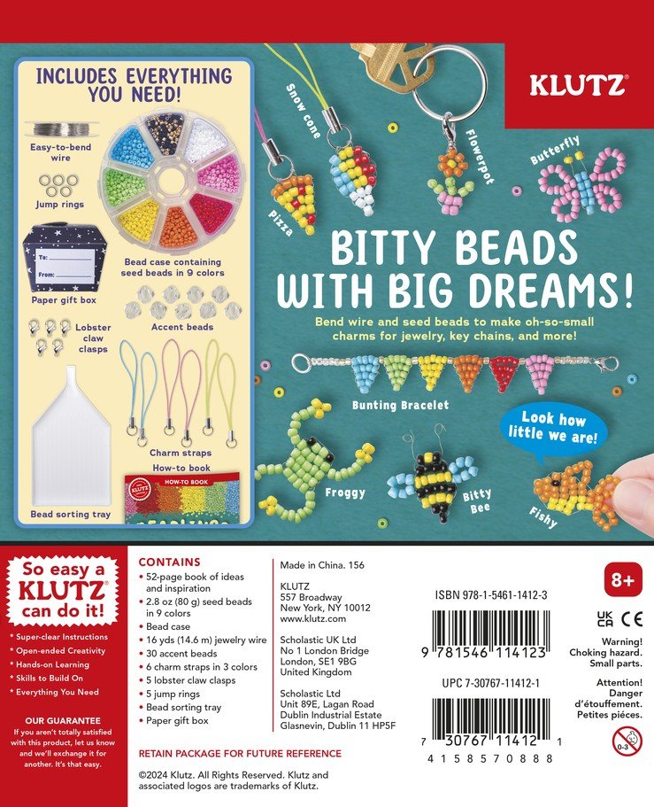 Beadlings: Make Itty-Bitty Beaded Charms - Klutz 9781546114123_7