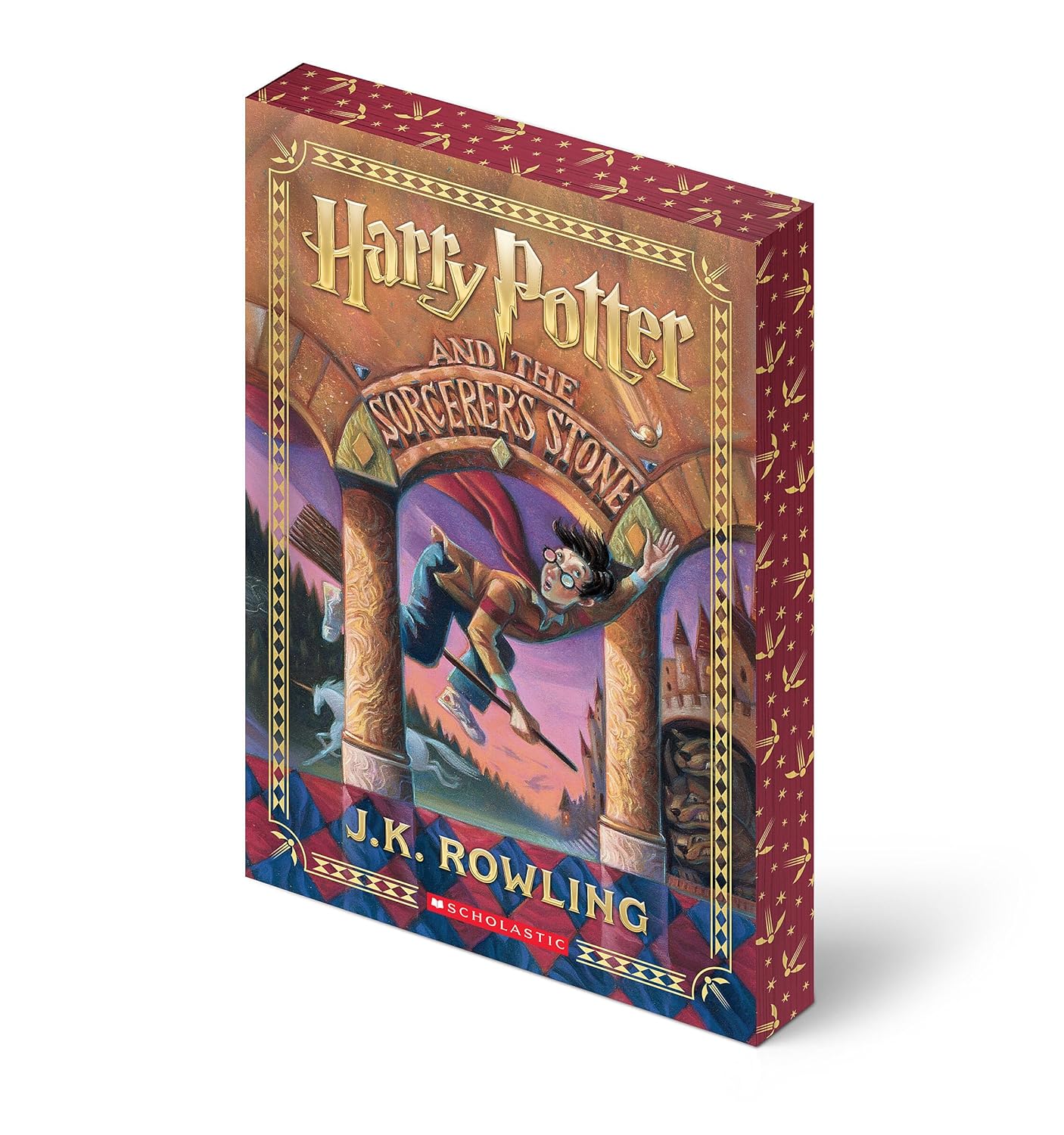 Harry Potter And The Sorcerer's Stone (Stenciled Edges) by Rowling. J.K. 9781546148500_b752bea1-f503-4e0d-b966-ab5c5ad670c1