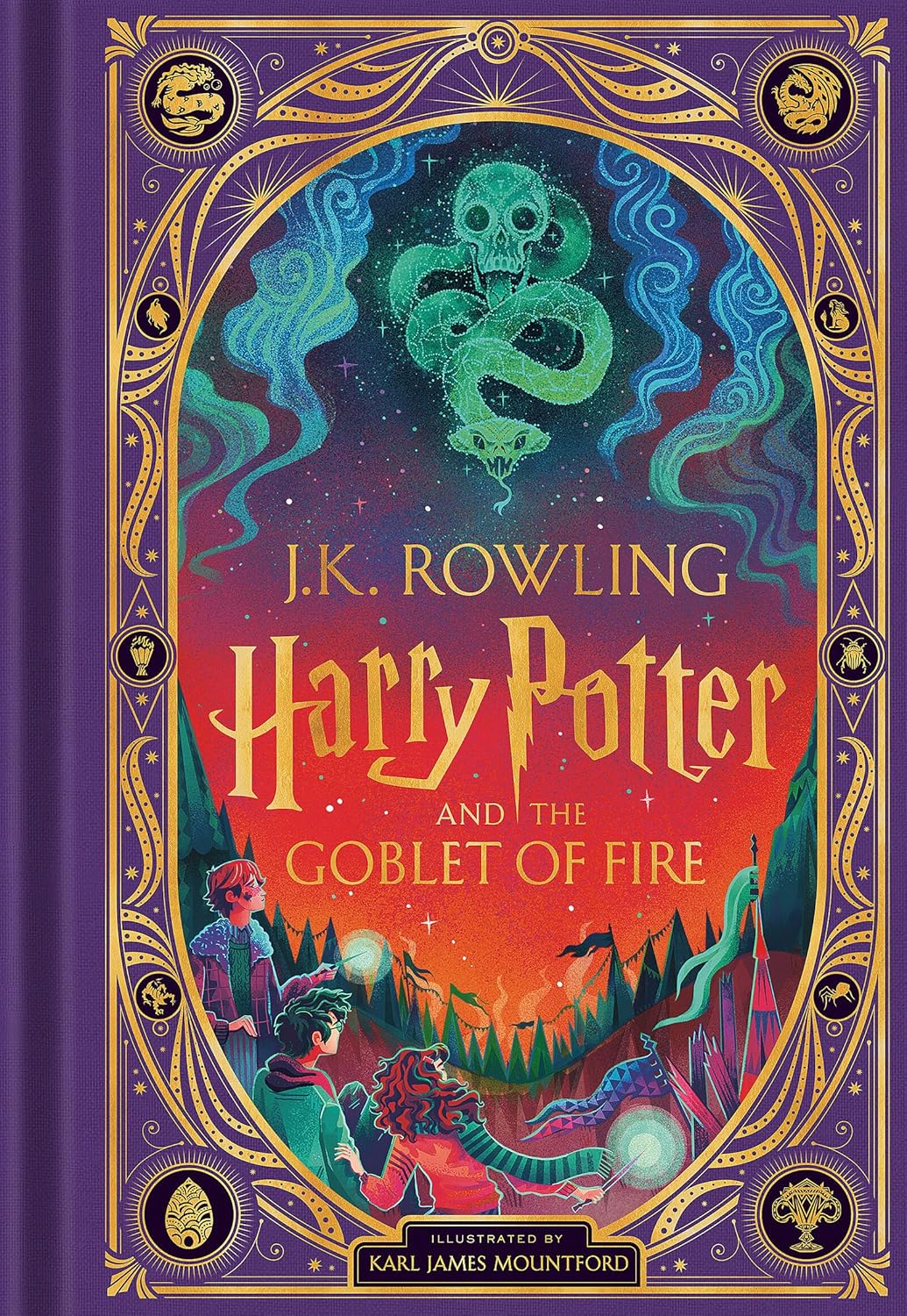 Harry Potter And The Goblet Of Fire (Interactive Illustrated Ed.) Rowling. J. K. 9781546154419