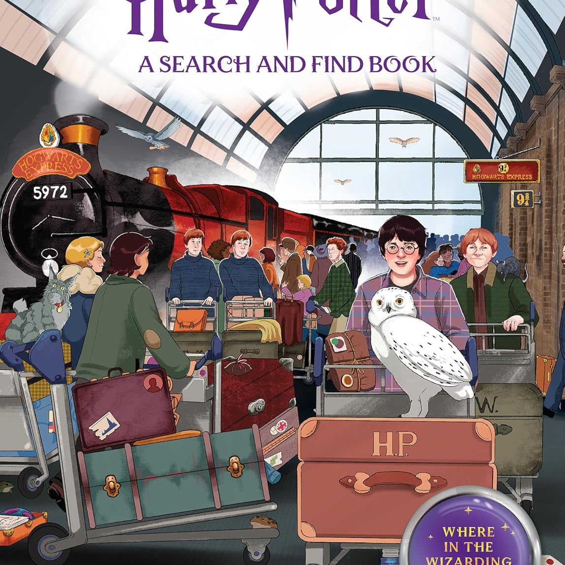 Where In The Wizarding World? An Official Harry Potter Search-And-Find Book 9781546169642