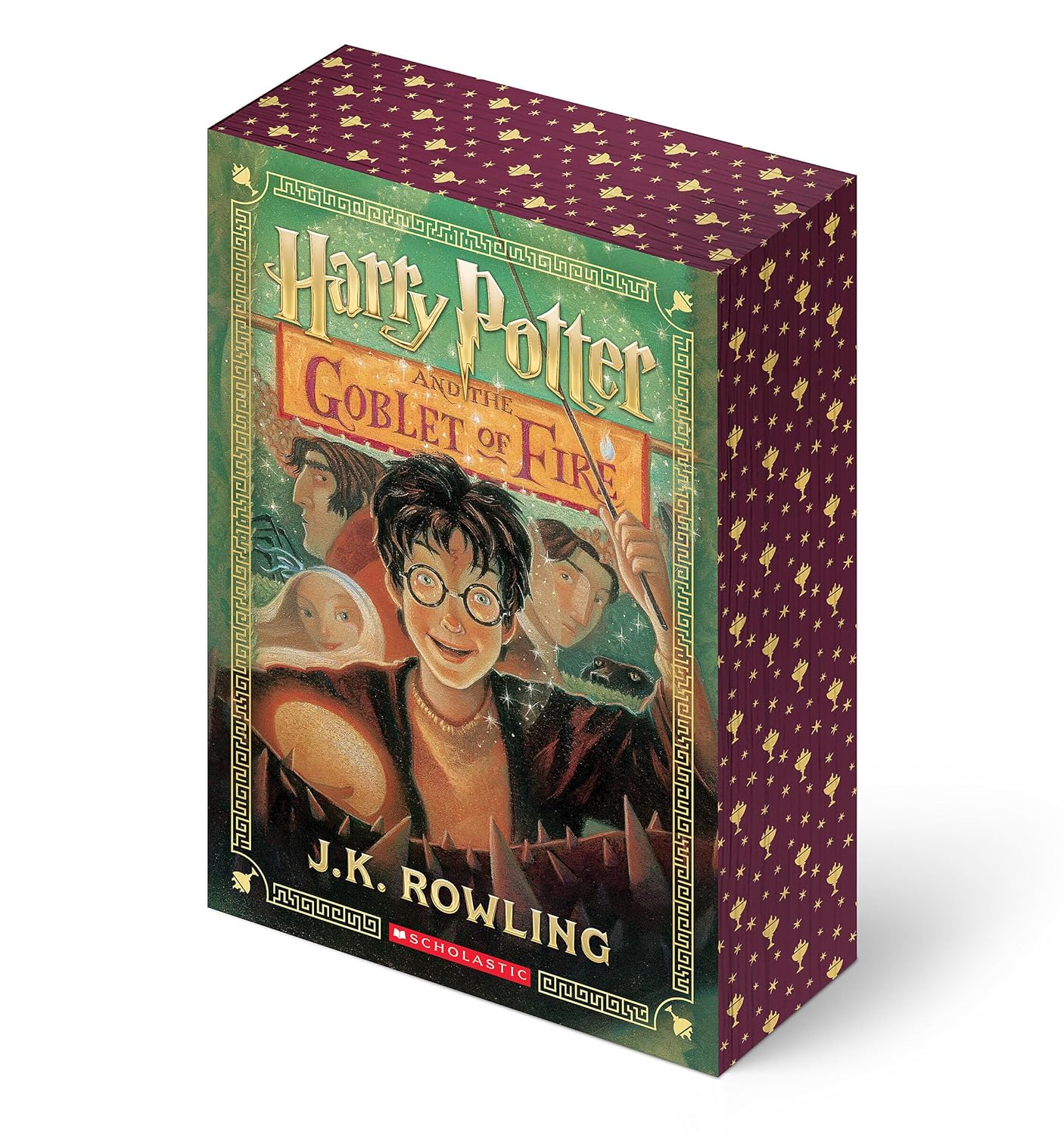 Harry Potter And The Goblet Of Fire (Stenciled Edges) by Rowling. J.K. 9781546171423