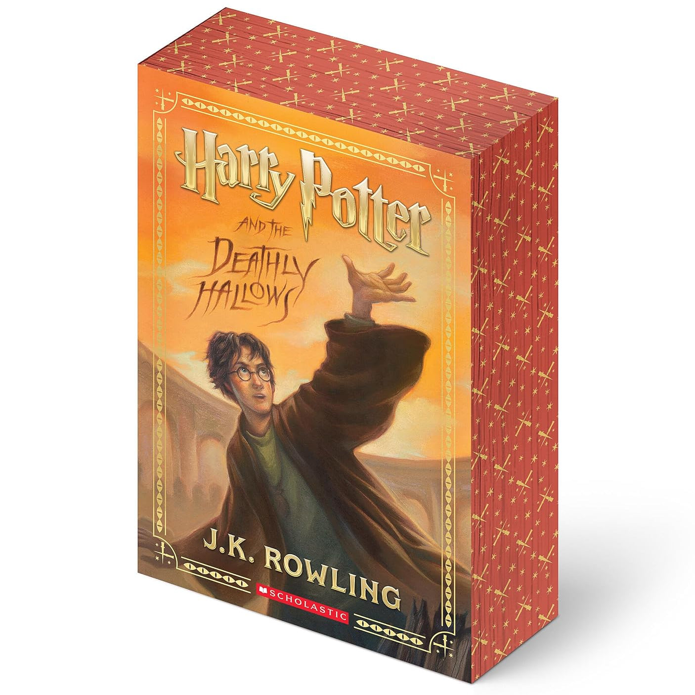 Harry Potter And The Deathly Hallows (Stenciled Edges) by Rowling. J.K. 9781546171454