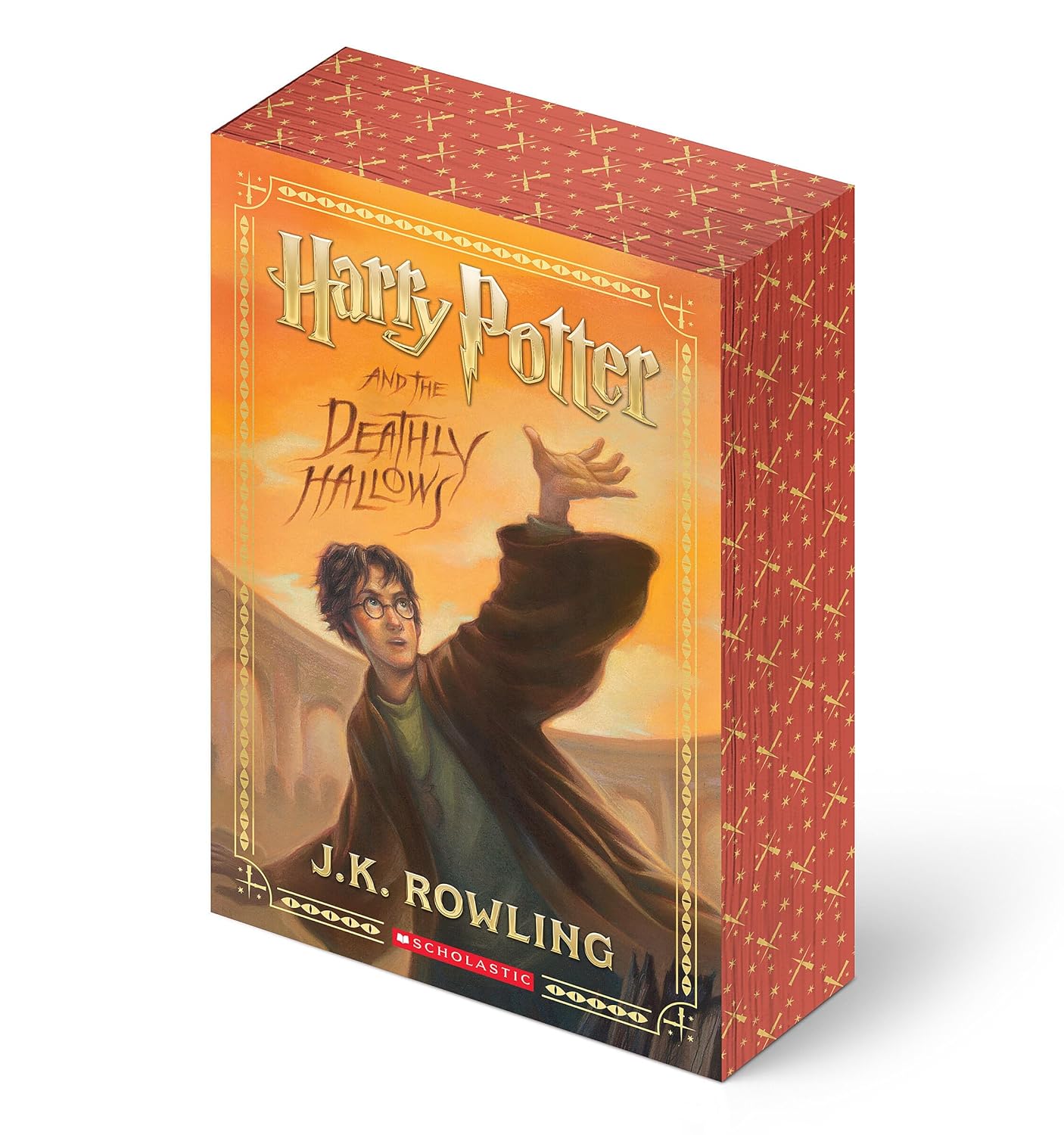 Harry Potter And The Deathly Hallows (Stenciled Edges) by Rowling. J.K. 9781546171454
