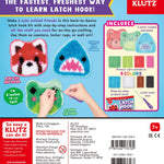 Latch Hook Animals: Red Panda, Frog & Shark from Klutz 20 9781546176169_4