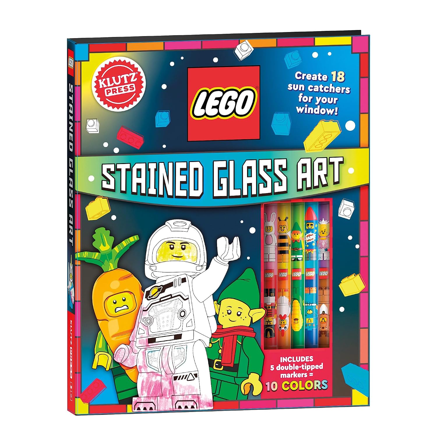 LEGO Stainted Glass Art from Klutz 20 9781546176831_6779e628-49b9-404f-8395-0e9a05735220