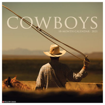 COWBOYS 2021 WALL CALENDAR - 9781549211447_cd0218e2-7f86-40b5-905c-9c3fed48c10a