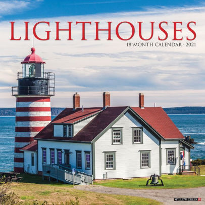 LIGHTHOUSES 2021 WALL CALENDAR - 9781549212437_005d23de-b748-4aa8-aef1-4d2891f0510c