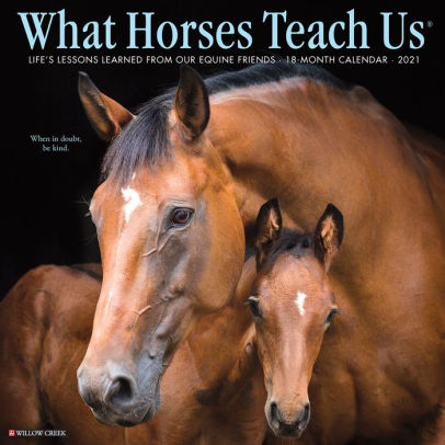 WHAT HORSES TEACH US 2021 WALL CALENDAR - 9781549213748_1be1fac0-6596-43a2-b730-3435bc5ccc4a