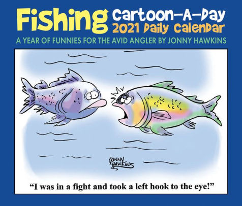 FISHING CARTOON A DAY 2021 BOX CALENDAR - 9781549214318_ed435dc5-b5eb-4e17-b344-9fab88c30f40