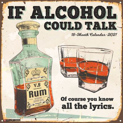 IF ALCOHOL COULD TALK 2021 WALL CALENDAR - 9781549214844_c18b6247-ab2d-4b0e-8b76-47d8fa93419a