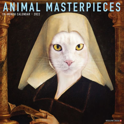 Animal Masterpieces 2023 Wall Calendar - Willow Creek Press 9781549224539_d44a3891-957e-4b15-aeed-be5714cf315d