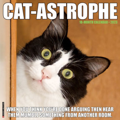 Cat-Astrophe 2023 Wall Calendar - Willow Creek Press 9781549225291_ecd751c0-1ec2-43ed-9711-3d195394e7cf