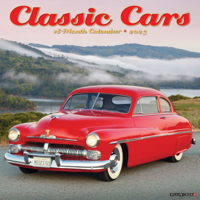 Classic Cars 2023 Wall Calendar - Willow Creek Press 9781549225451_93fd1d4c-0cdc-4877-97a2-e8fe1c5dd6f1