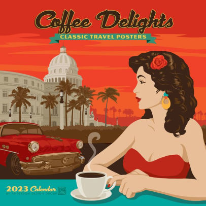 Coffee Delights 2023 Wall Calendar - Willow Creek Press 9781549225550_ce21e119-8a4e-4e62-958b-1804c5c17c95