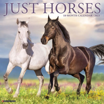 Just Horses 2023 Wall Calendar - Willow Creek Press 9781549226373_d5d5c4e6-5061-4286-83a6-5fea3f20bf0f