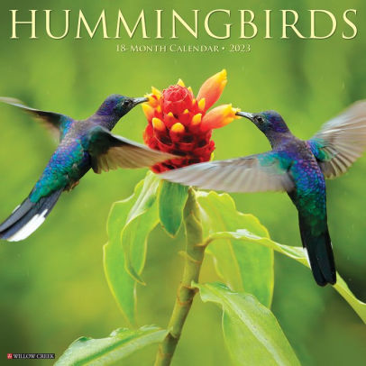 Hummingbirds 2023 Wall Calendar - Willow Creek Press 9781549226397_3b1581dc-e7a9-4a2e-9767-137b344fe99f