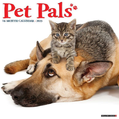 Pet Pals 2023 Wall Calendar - Willow Creek Press 9781549227233_2e1efe63-052a-4030-8458-2e1a8e7543ab