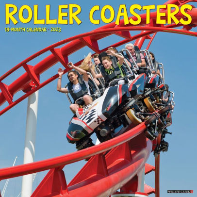 Roller Coasters 2023 Wall Calendar - Willow Creek Press 9781549227479_eeef337f-407d-4e52-b26e-dfdc3a7222c6