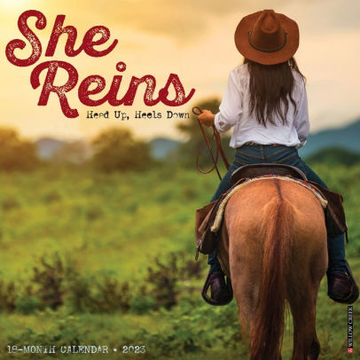 She Reins 2023 Wall Calendar - Willow Creek Press 9781549227622_faf67e61-3c4c-4f75-a215-b5f40c94e59a