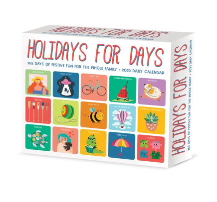 Holidays For Days 2023 Dtd Calendar - Willow Creek Press 9781549228988_7841a2f9-b794-4f99-8815-a12ef283922a