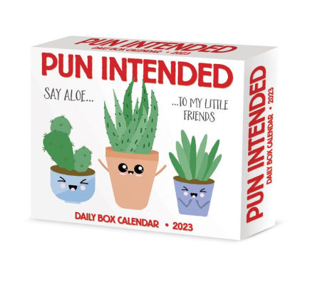 Pun Intended 2023 Dtd Calendar - Willow Creek Press 9781549229091_e4c5c524-8f8b-42de-8508-54f8bf62615a