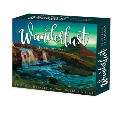 Wanderlust 2023 Dtd Calendar - Willow Creek Press 9781549229169_905e429e-cf13-4e36-8b48-c112d6da5c01