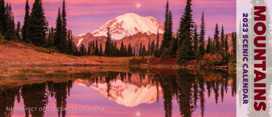 Mountains Panoramic 2023 Wall Calendar - Willow Creek Press 9781549229343_212359e5-145d-4138-8aff-dd710236057d