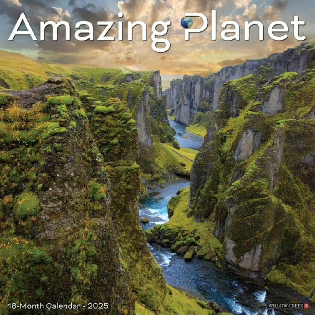 Amazing Planet 2025 Wall Calendar - Willow Creek Press 9781549241307