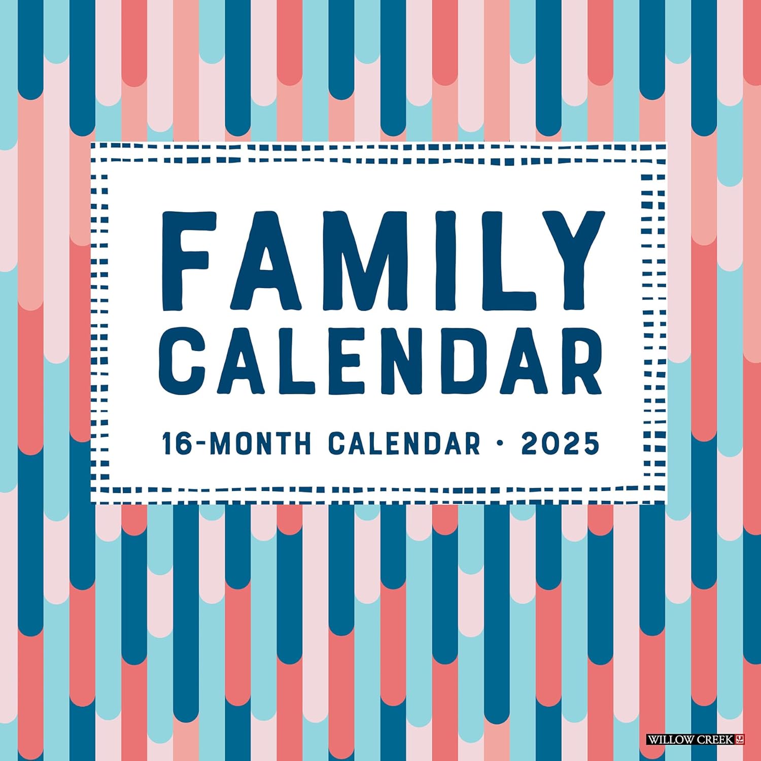 Family Planner Calendar 2025 Wall Calendar - Willow Creek Press 9781549242861
