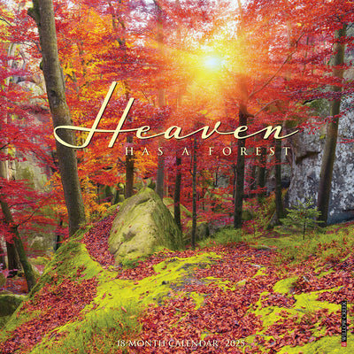 Heaven Has A Forest 2025 Wall Calendar - Willow Creek Press 9781549243325