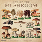 Art Of The Mushroom 2025 Wall Calendar - Willow Creek Press 9781549244070