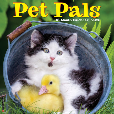 Pet Pals 2025 Wall Calendar - Willow Creek Press 9781549244438