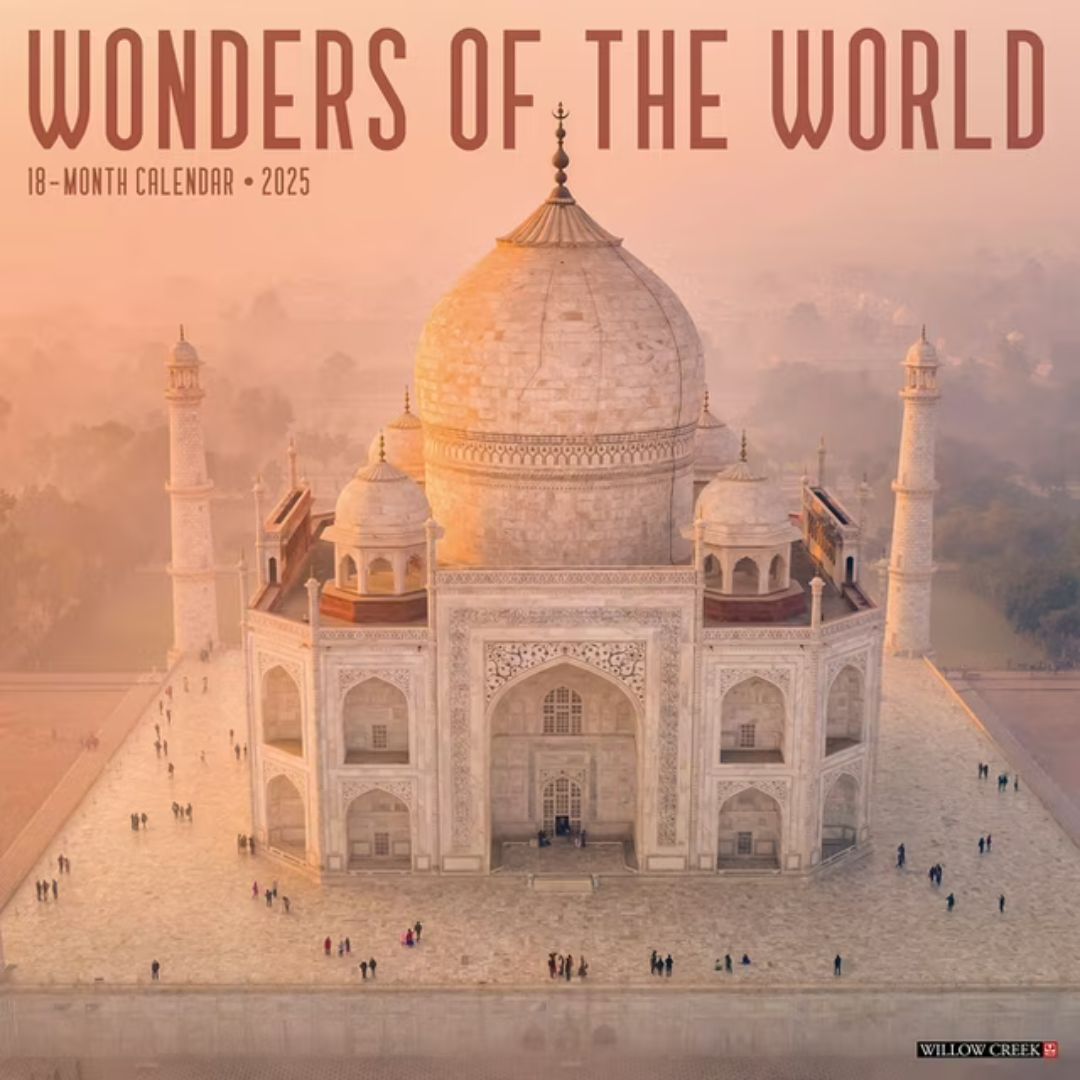 Wonders Of The World 2025 Wall Calendar - Willow Creek Press 9781549245503