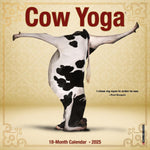 Cow Yoga 2025 Mini Wall Calendar - Willow Creek Press 9781549245725