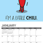 Pun Intended 2025 Mini Wall Calendar - Willow Creek Press 9781549245930_2