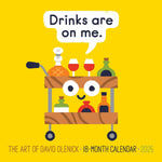 The Art Of David Olenick 2025 Mini Wall Calendar - Willow Creek Press 9781549245961