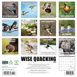 Wise Quacking 2025 Wall Calendar - Willow Creek Press 9781549246371_1