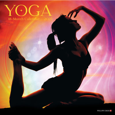 Yoga 2025 Wall Calendar - Willow Creek Press 9781549246678